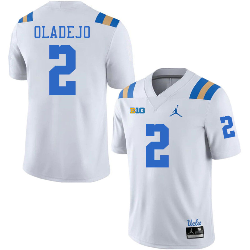 Oluwafemi Oladejo UCLA Jersey,UCLA Bruins #2 Oluwafemi Oladejo Jersey Youth College Football-White